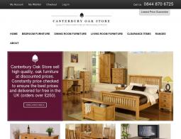 Canterbury Oak Store Discount Code
