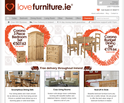 15% off Lovefurniture.ie discount codes December