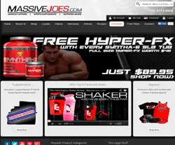 15% off Massive Joes Voucher codes December