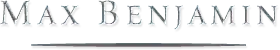 10% off Max Benjamin discount codes December